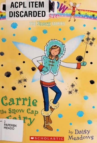 Cover of Carrie the Snow Cap Fairy