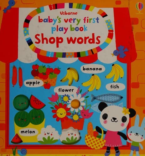 Cover of Baby's very first play book shop words