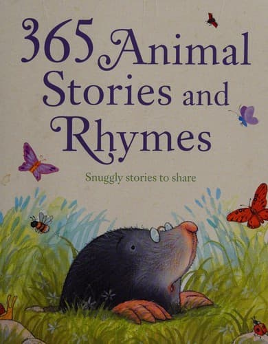 Cover of 365 animal stories and rhymes