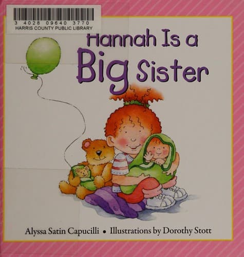 Cover of Hannah is a big sister