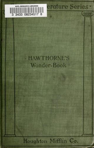Cover of A Wonder Book for Girls and Boys