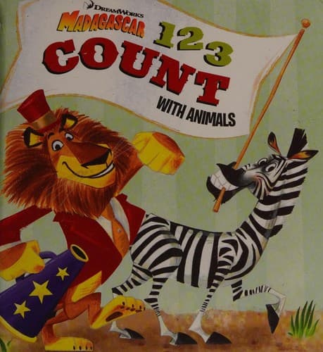 Cover of 1, 2, 3 count with animals