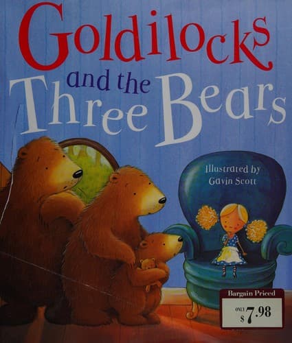 Cover of Goldilocks and the three bears