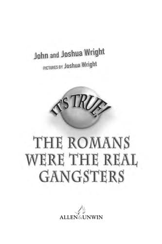 Cover of The Romans were the real gangsters