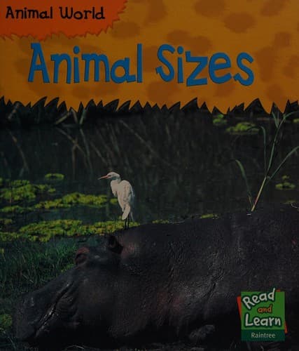 Cover of Animal sizes