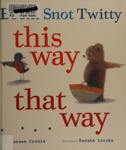 Cover of Boom, Snot, Twitty, this way, that way