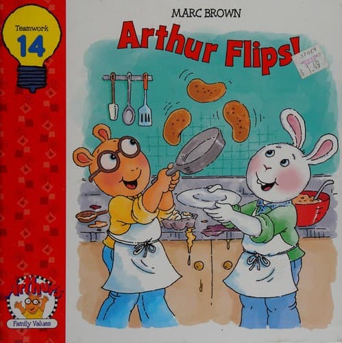 Cover of Arthur flips (Arthur's family values)