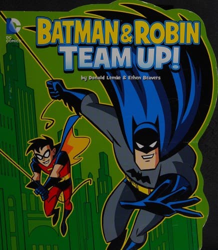 Cover of Batman and Robin team up!