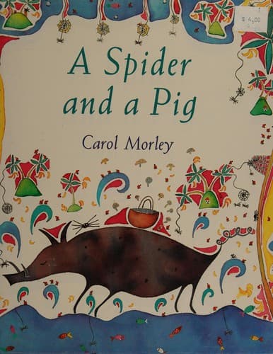 Cover of A spider and a pig