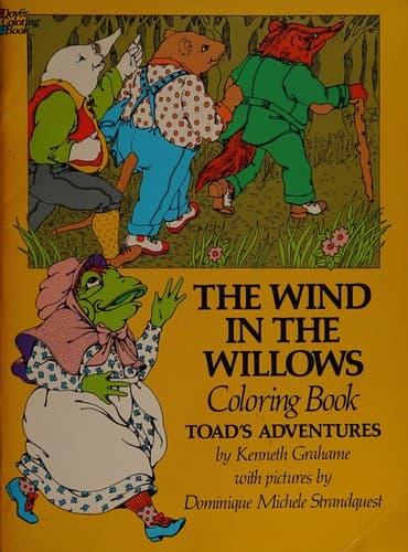 Cover of Wind in the Willows Coloring Book