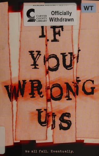 Cover of If you wrong us