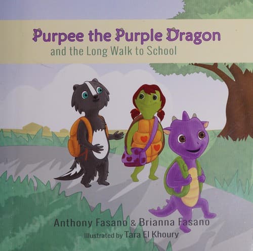 Cover of Purpee the purple dragon