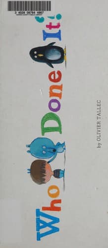 Cover of Who done it?