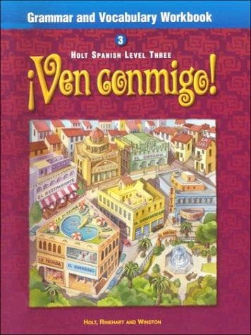Cover of Ven Conmigo Grammar and Vocabulary