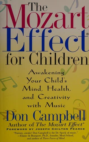 Cover of The Mozart effect for children