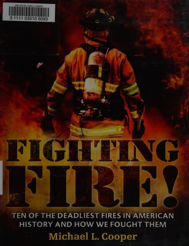 Cover of Fighting fire!