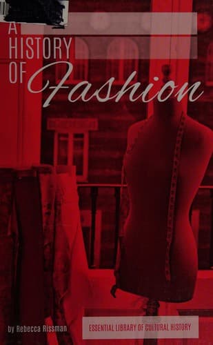 Cover of A history of fashion