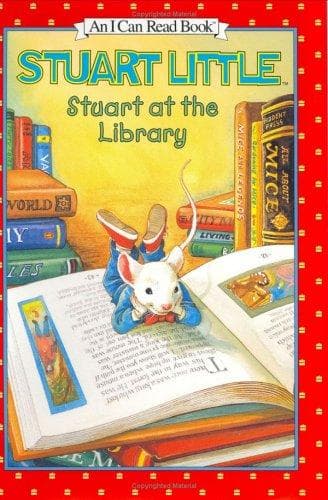 Cover of Stuart at the library