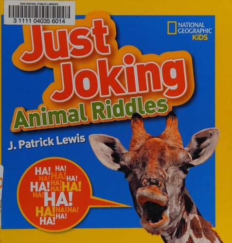 Cover of Just joking