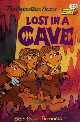 Cover of The Berenstain Bears lost in a cave