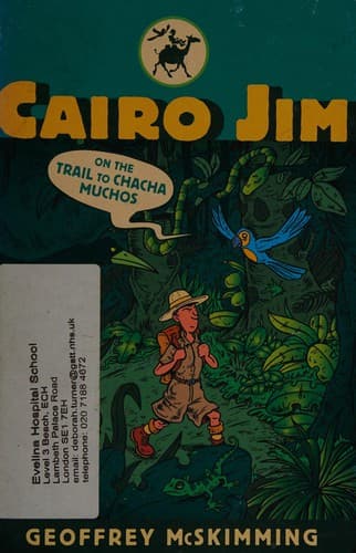 Cover of Cairo Jim on the trail to Chacha Muchos