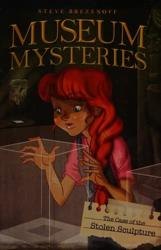 Cover of The case of the stolen sculpture