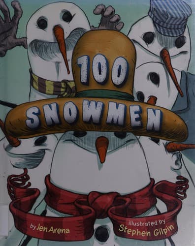 Cover of 100 snowmen