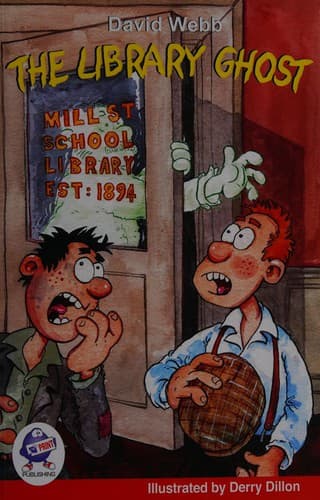 Cover of The library ghost