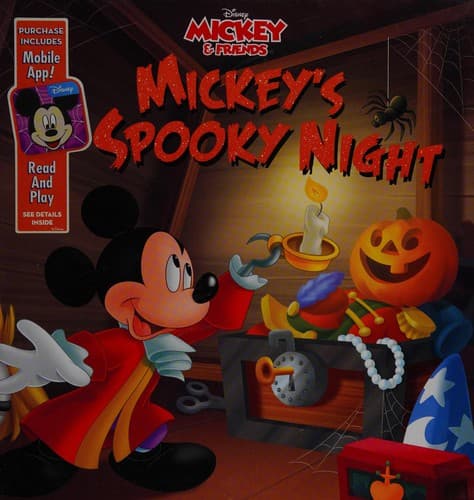 Cover of Mickey and Friends Mickey's Spooky Night