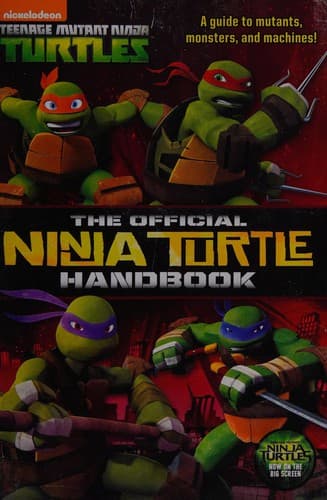 Cover of The official Ninja Turtle handbook