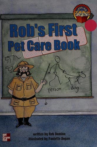Cover of Rob's first pet care book