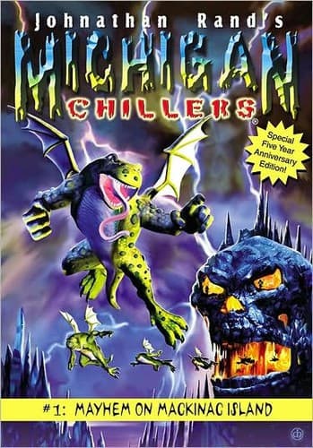 Cover of Mayhem on Mackinac Island (Michigan Chillers)