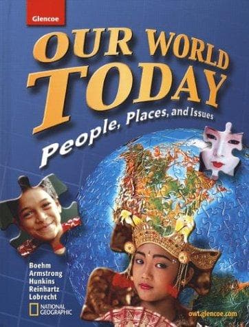 Cover of Our World Today, People Places, and Issues, Student Edition