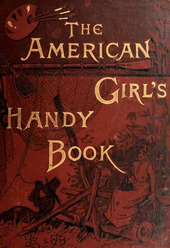 Cover of The American Girl's Handy Book