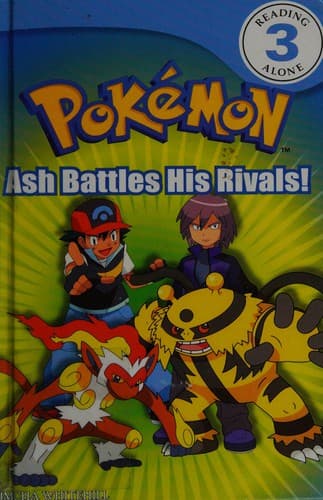 Cover of Ash battles his rivals!