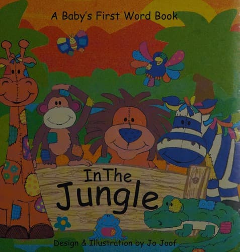 Cover of A baby's first word book in the jungle