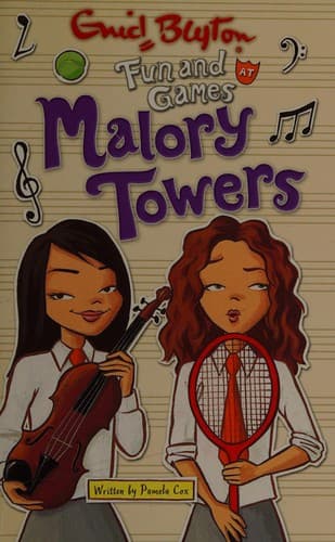 Cover of Fun and games at Malory Towers