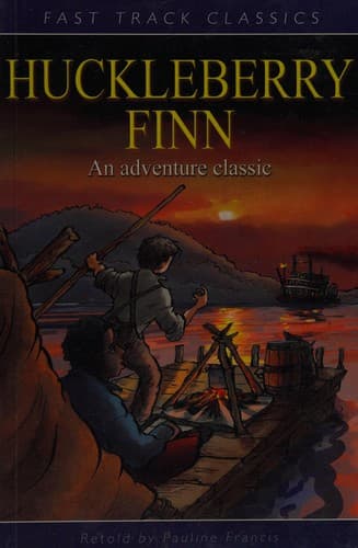 Cover of Adventures of Huckleberry Finn [adaptation]
