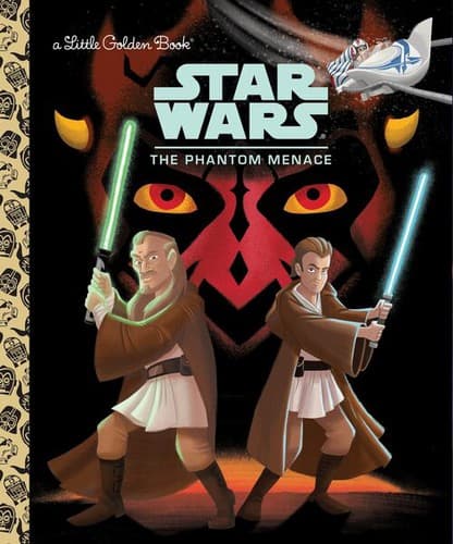 Cover of Star Wars - The phantom menace (golden book)