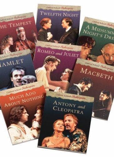 Cover of The Oxford School Shakespeare (Antony and Cleopatra / Hamlet / Macbeth / Midsummer Night's Dream / Much Ado About Nothing / Romeo and Juliet / The Merchant of Venice / Twelfth Night)