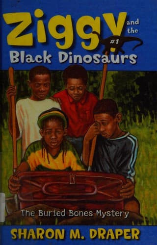 Cover of Buried Bones Mystery (Ziggy and the Black Dinosaurs