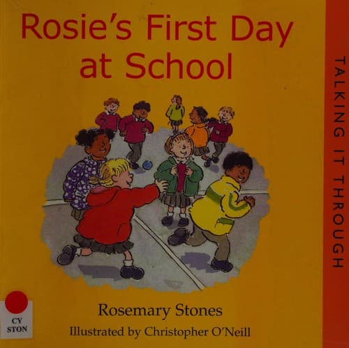 Cover of Rosie's first day at school