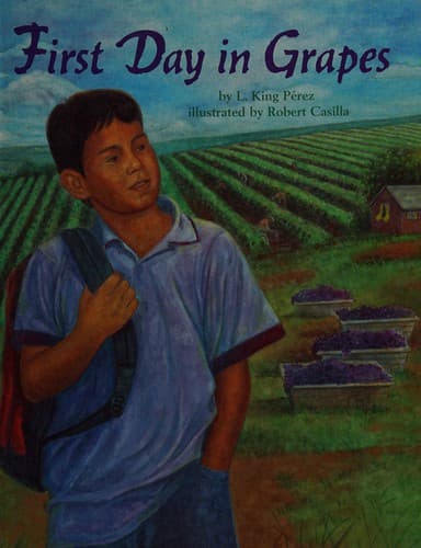 Cover of First day in grapes