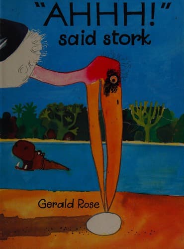 Cover of "Ahhh!" said stork