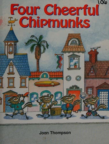 Cover of Four cheerful chipmunks
