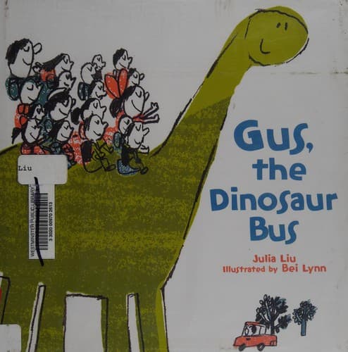 Cover of Gus, the dinosaur bus