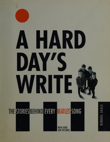 Cover of A hard day's write