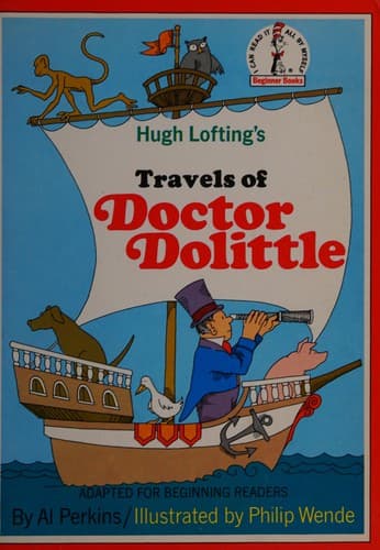 Cover of The Travels of Doctor Dolittle (Beginner Books)