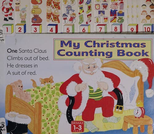 Cover of My Christmas Counting Book (Christmas Board Books)