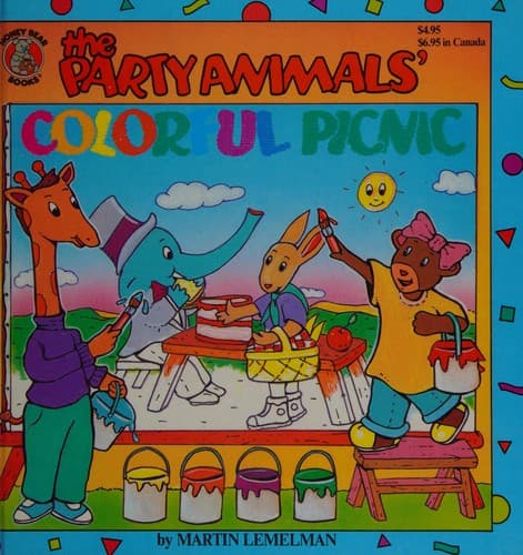 Cover of The Party Animals Colorful Picnic